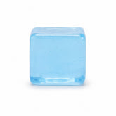Mega Chill Sensory Cube Toy; blue sensory squeeze cube; anti-stress squeeze cube toy; 8 cm tactile fidget cube; Mega Chill cube for desk fidgeting; sensory squeeze cube for grip play