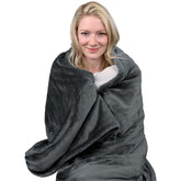 Sherpa Throw Heated Electric Blanket