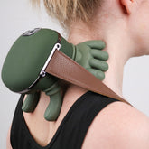 Hands-On Kneading Electric Massager around neck Cordless neck massager with adjustable strap USB rechargeable neck massager with heat Silicone neck massager for everyday use Quiet electric neck massager for office
Lightweight kneading neck massager