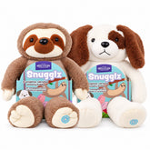 Snugglz Weighted Vibrating Buddy plush toy Weighted sensory plush toy with vibration Snugglz plush buddy with glass bead filling Vibrating plush comfort toy Soft weighted plush sensory buddy Snugglz vibrating toy with foot activation button
Portable weighted plush toy for quiet time Polyester weighted vibrating buddy