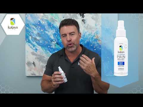 KaLaya Cooling Pain Relief Spray for Back & Neck, Extra Strength