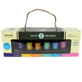 Mix of Six Essential Oil Blends Gift Set (6 x 10 ml Bottles)