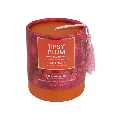 Soy Wax Scented Candles Tipsy Plum