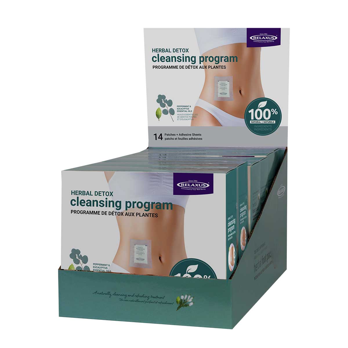 Herbal Detox Cleansing Belly Patches – Relaxus Professional
