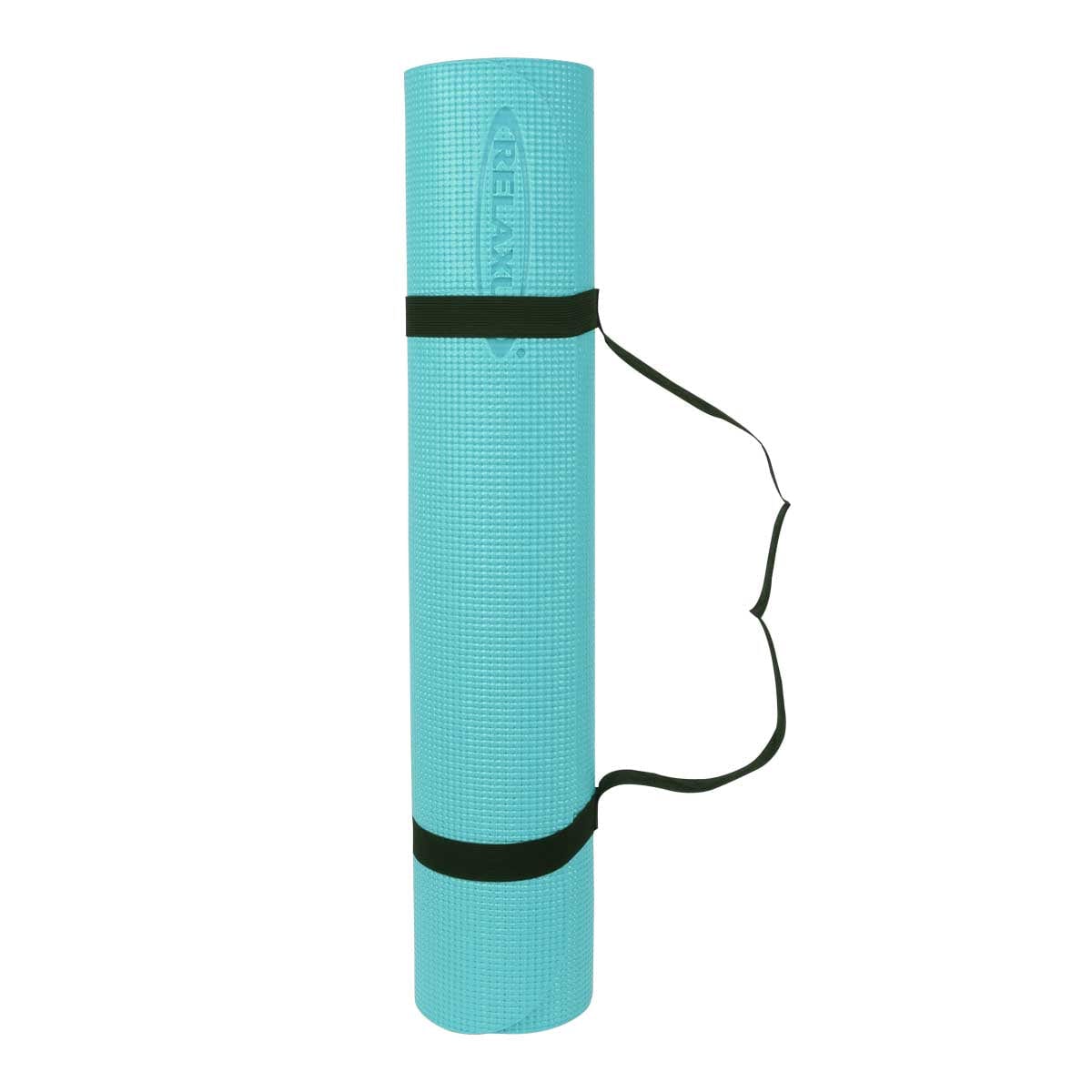 Feetlu Foldable Yoga Mat - 6mm & 8mm Thick, 1/4x 24 x 72, Teal/Orange
