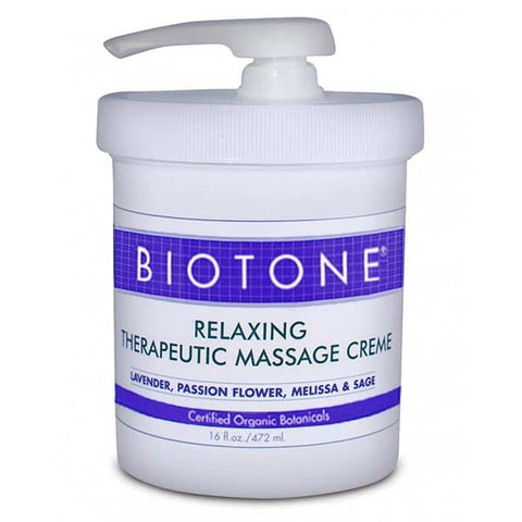 Biotone Relaxing Therapeutic Massage Cream 16 oz
