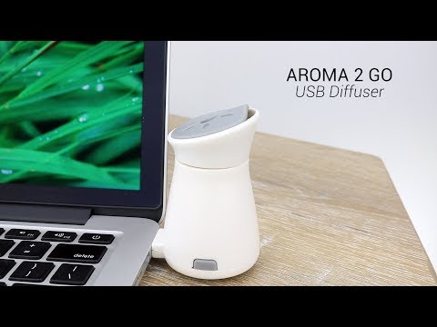 Aroma2Go Mini Essential Oil Diffuser With USB Cable