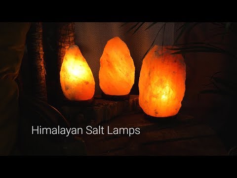Amber Himalayan Salt Lamps