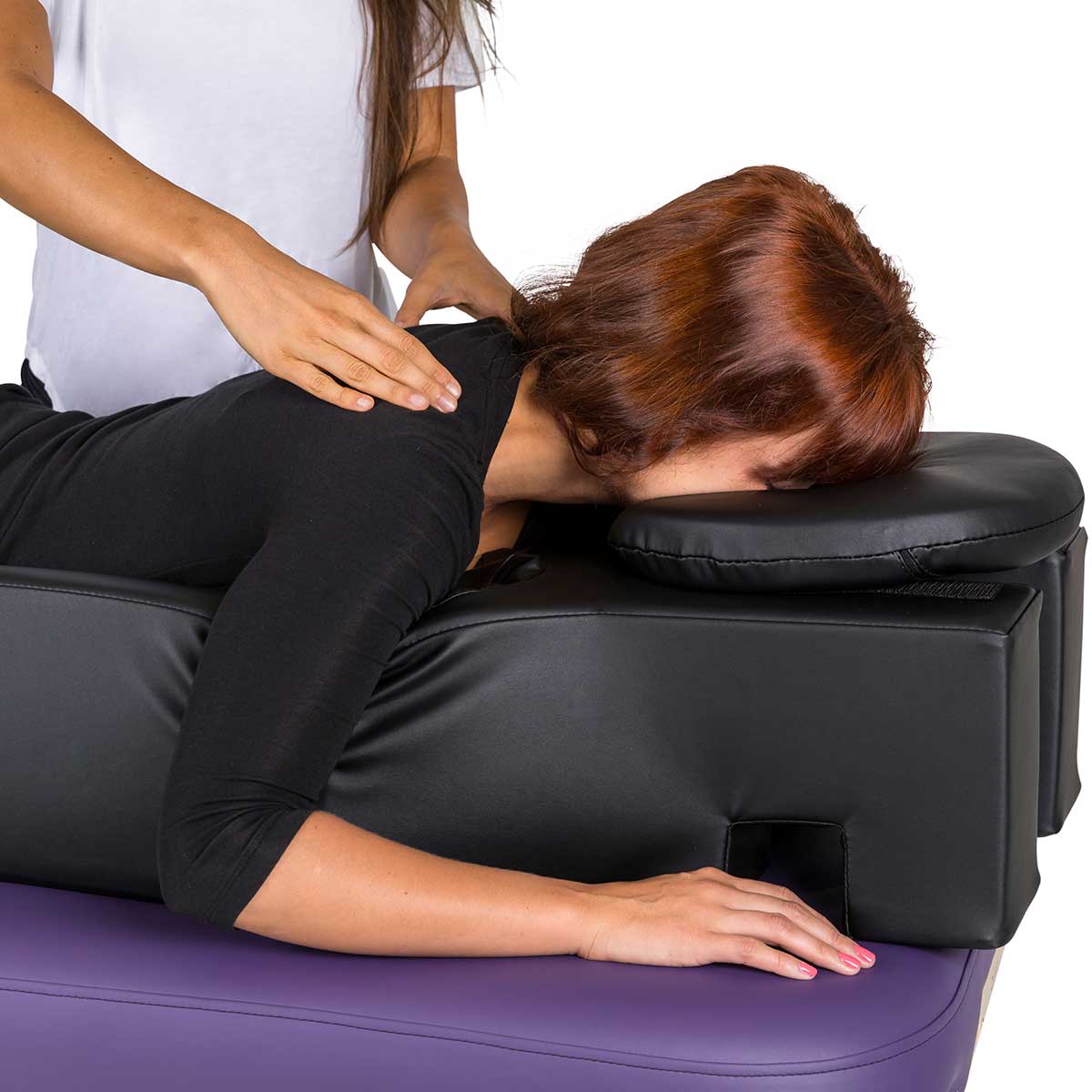 Earthlite Pregnancy Prone Cushion with Headrest - Main Image