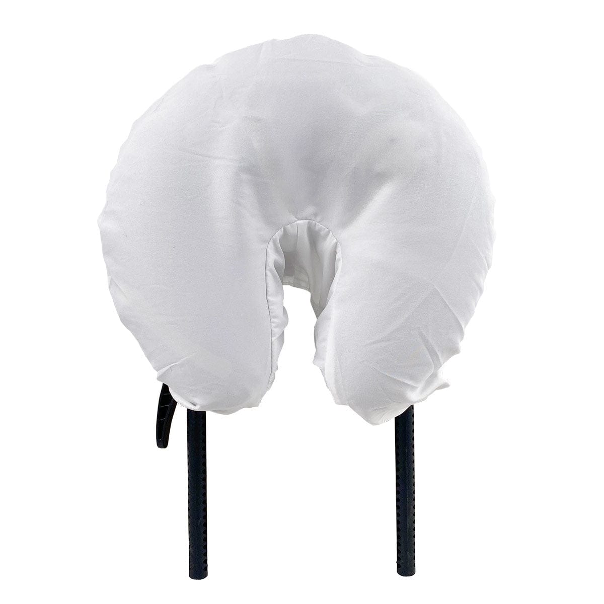 White Microfiber Fitted Face Cradle Covers