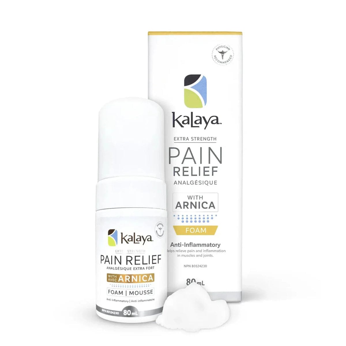 KaLaya Extra Strength Pain Relief Foam with Arnica 80ml