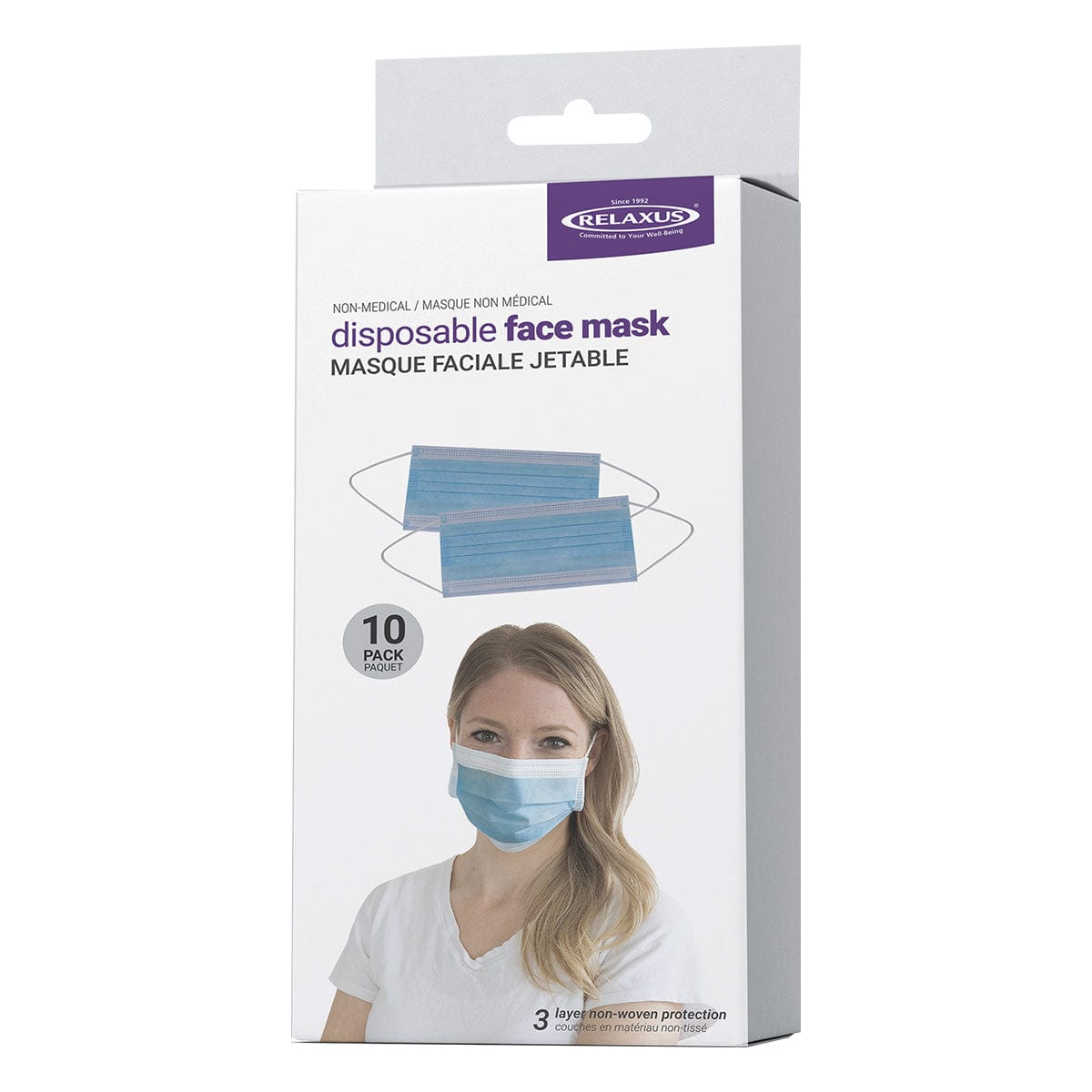Disposable Non-Medical Face Mask - Graphene Free (10/Box)