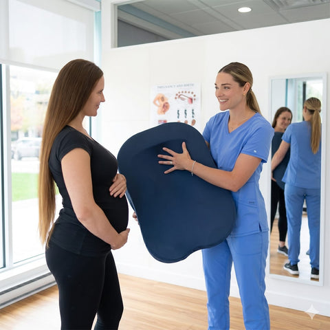 Bach Bone Pregnancy and Prone Cushion combo Stackable prenatal prone cushion for therapy table
Pregnancy prone cushion with small and large sections Prenatal treatment cushion for chiropractic table
Pregnancy belly and chest support cushion Washable covered prenatal prone cushion combo Bach Bone cushion stacked XL height option
Prone pregnancy support cushion for clinics Foam support insert for prenatal prone positioning High-density foam prenatal support cushion