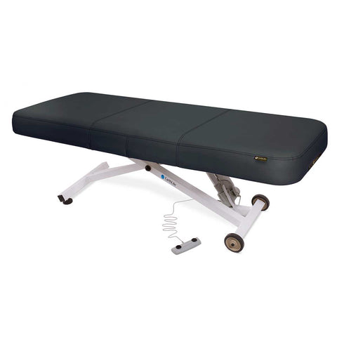 Earthlite ELLORA LX™  Black Flat Multi-Purpose Treatment Table w/Replaceable Mattress