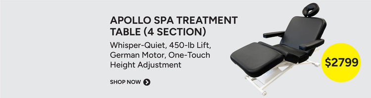 Relaxus Apollo Full Electric Spa Treatment Table (4 Section)