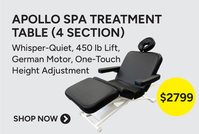 Relaxus Apollo Full Electric Spa Treatment Table (4 Section)