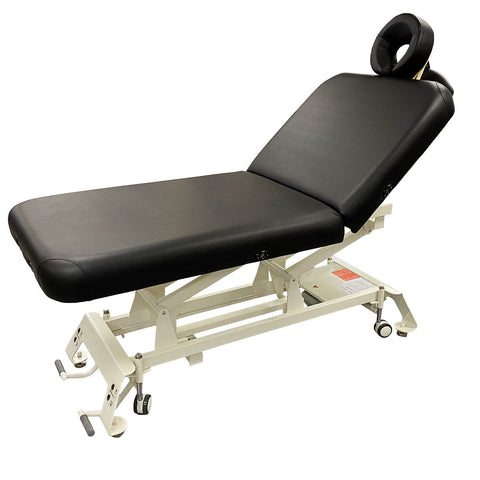Apollo Tilt Electric Massage Table RMT package Complete massage therapy startup package Electric massage table with linens and warmer Apollo tilt table with pregnancy support cushion
RMT package with treatment room essentials Black electric massage table clinic package