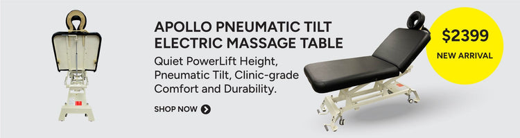 Relaxus Apollo Pneumatic Tilt Electric Massage Table