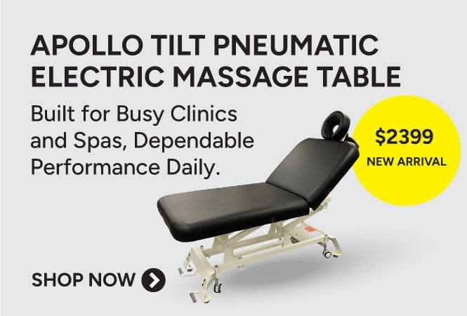 Relaxus Apollo Pneumatic Tilt Electric Massage Table