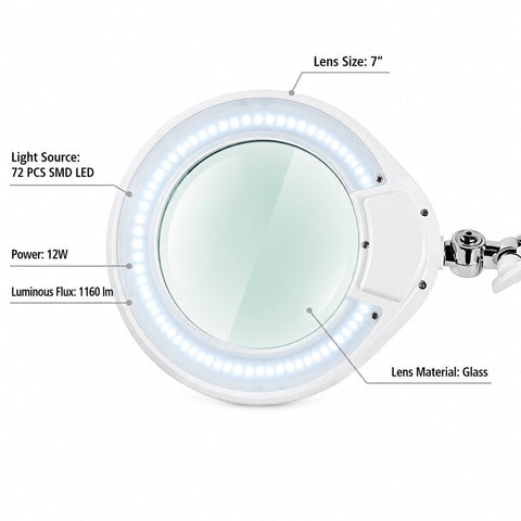 Silhouet-Tone Professional LED Magnifying Lamp C103