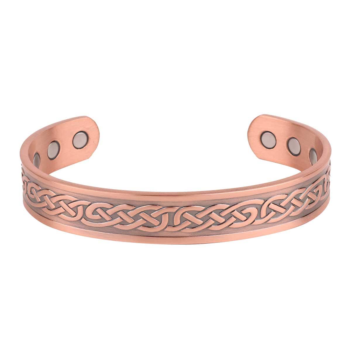 Aztek Magnetic Copper Bangle Bracelet