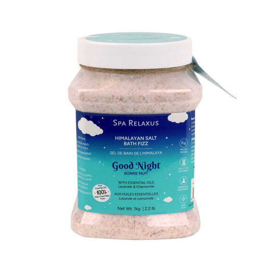 Himalayan Salt Bath Fizz (1 kg / 2.2 lb) Good Night