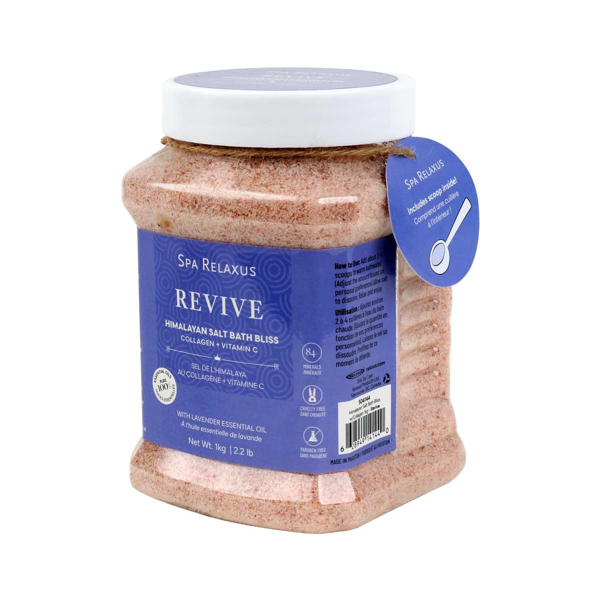 Himalayan Bliss Bath Salts (1kg / 2.2 lb) Revive