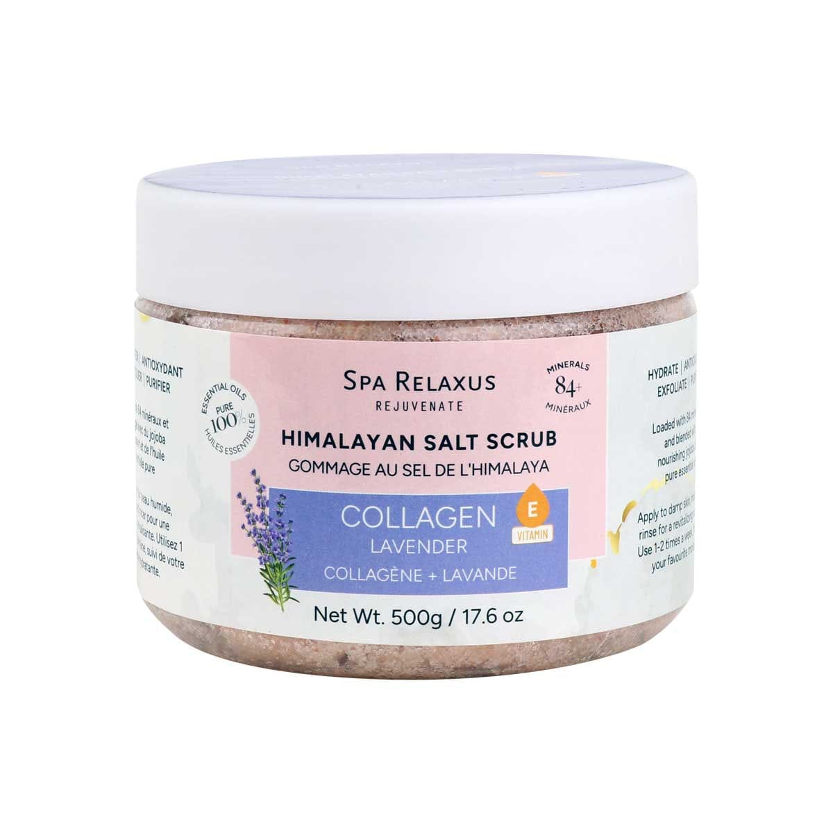 Himalayan Salt Scrubs (500g / 17.6 oz) Lavender