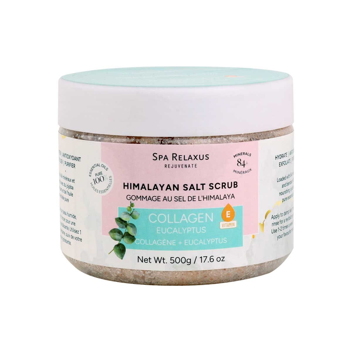 Himalayan Salt Scrubs (500g / 17.6 oz) Eucalyptus