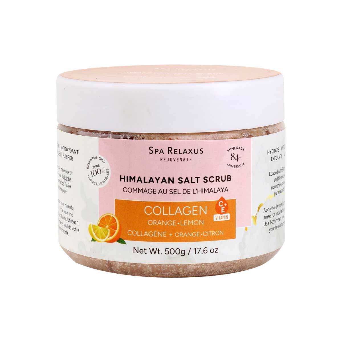 Himalayan Salt Scrubs (500g / 17.6 oz) Orange