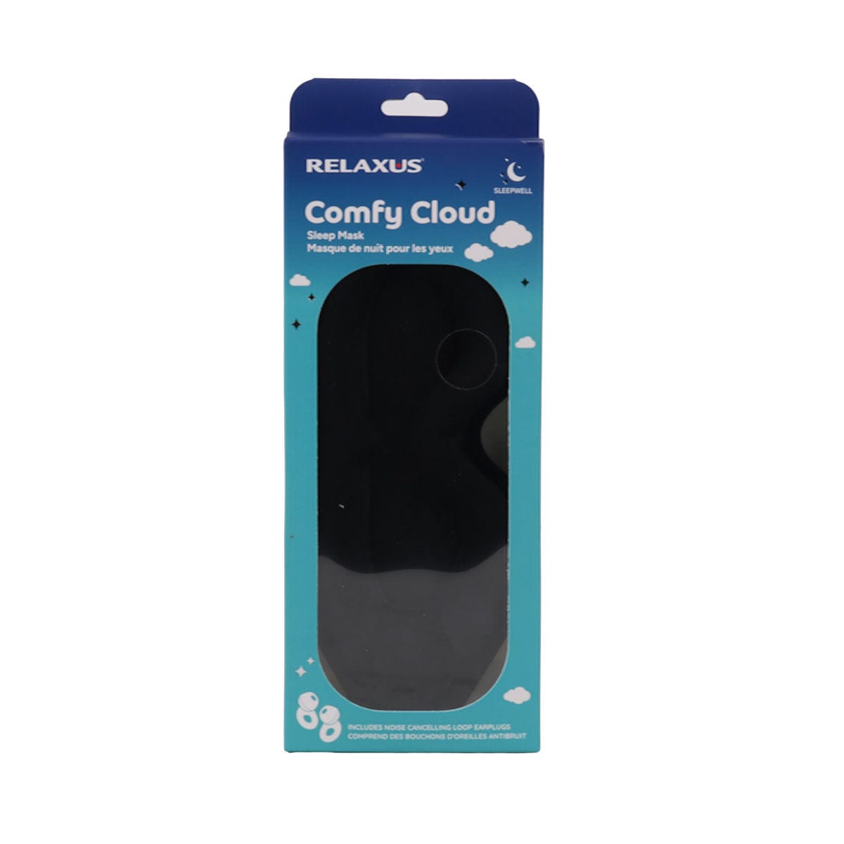 Comfy Cloud Sleep Mask With  Noise-Cancelling Ear Plugs