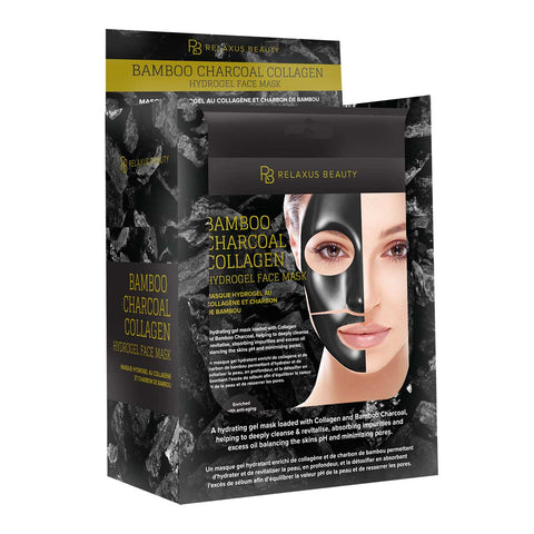 Charcoal Collagen Hydrogel Facial Mask Displayer of 6
