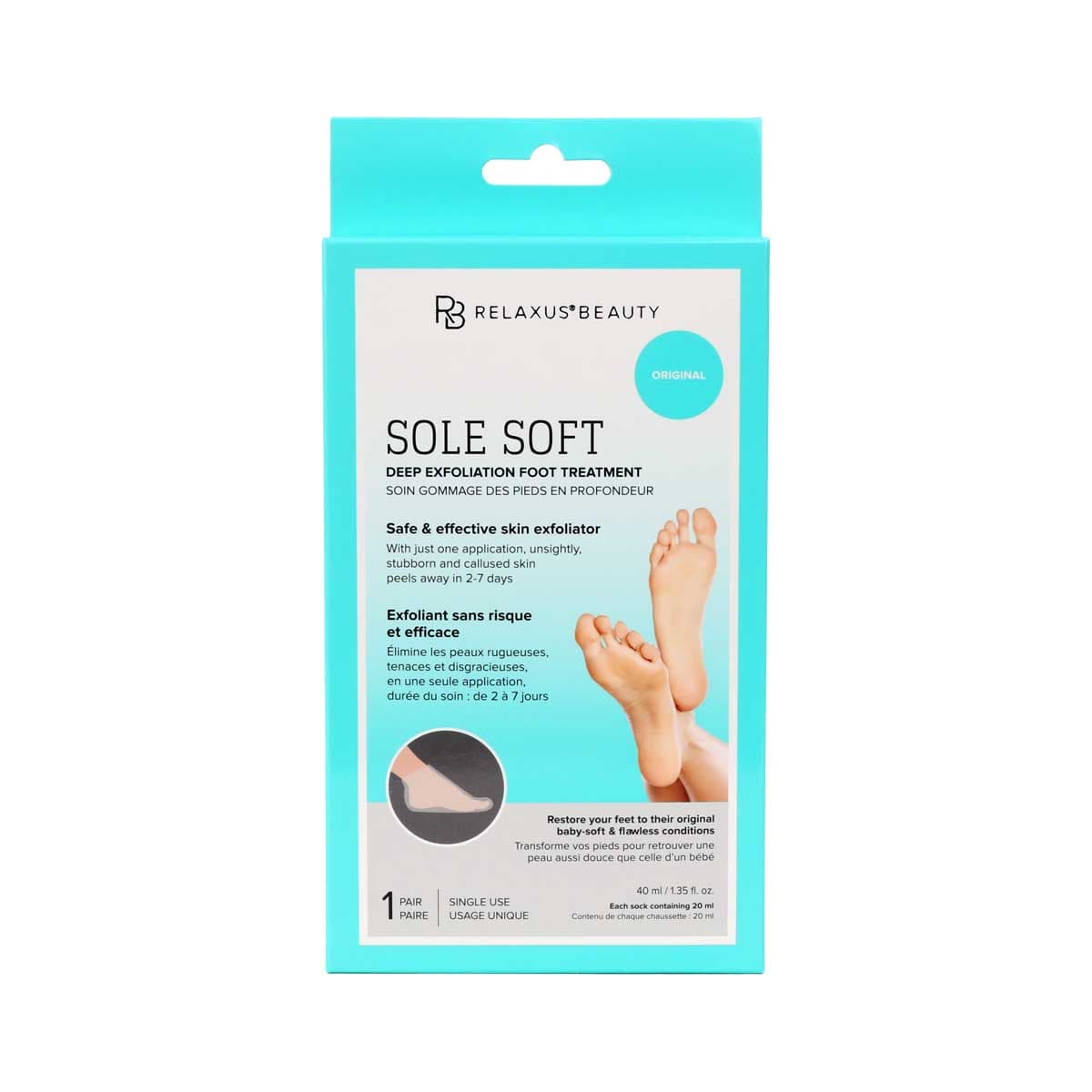 Deep Exfoliating Foot Masks Displayer of 12