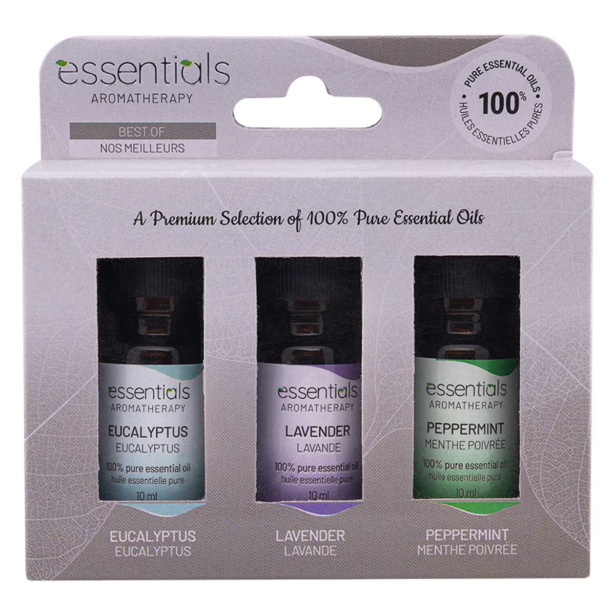 Essential Oils Gift Set (3 x 10 ml) - Displayer of 6