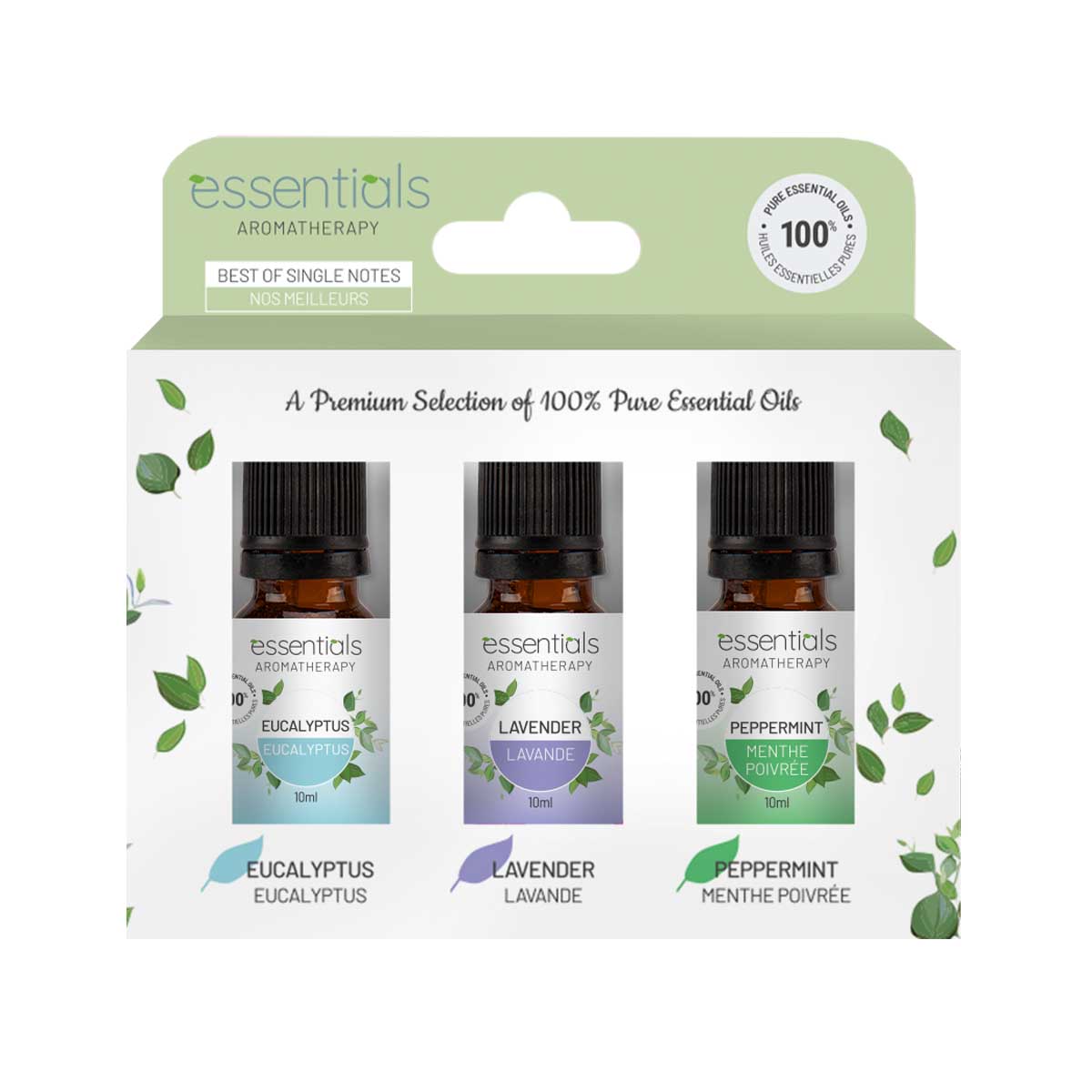 Essential Oils Gift Set (3 x 10 ml) - Displayer of 6