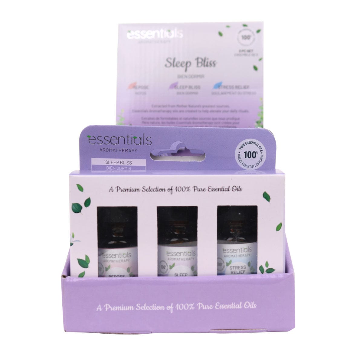 Essential Oils Gift Set (3 x 10 ml) - Displayer of 6