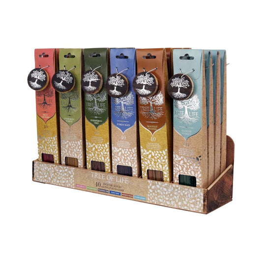 Tree of Life Incense Stick Set Displayer of 24