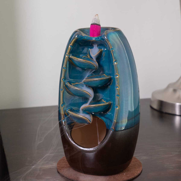 Karma Flow Ceramic Waterfall Incense Burner – Relaxus Professional