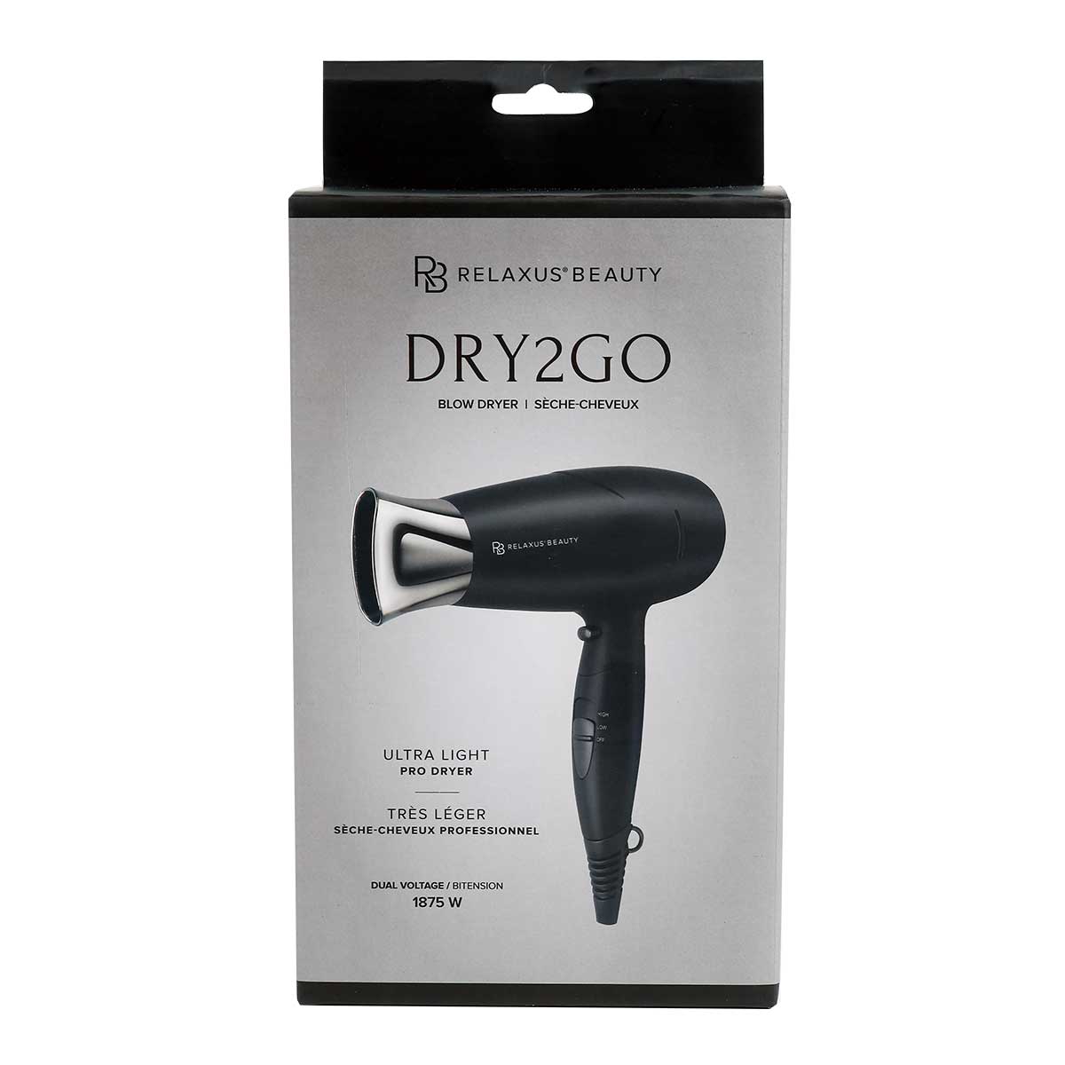 544541 RB Dry2Go Blow Dryer Midnight