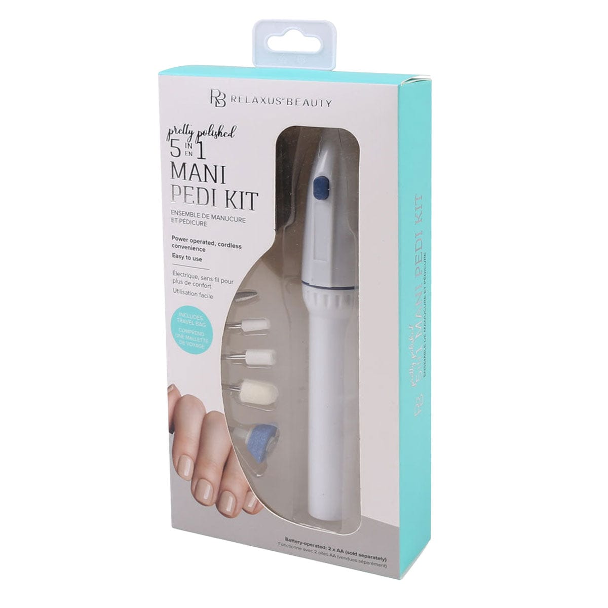 Pretty Polished 5-in-1 Mani Pedi Kit