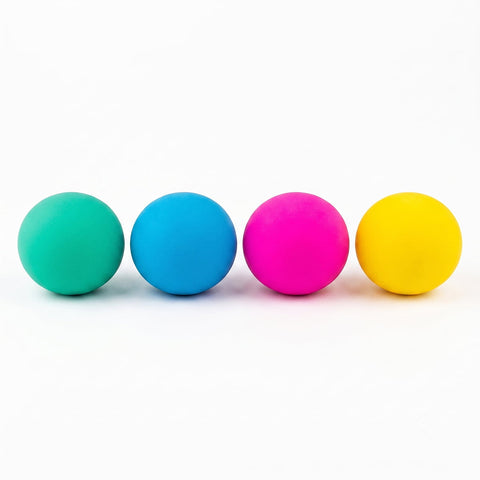 Neoflex stress balls for grip exercises; tactile stress balls in two sizes; thermoplastic rubber stress ball; squeeze ball with EVA filling; compact fidget stress ball; hand dexterity 