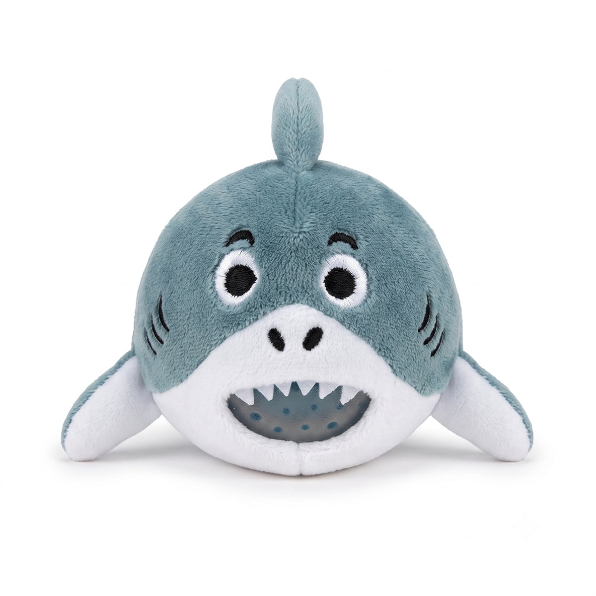 PBJ Collectible Plush Ball Jellies; gel-filled plush sensory toy; Lily frog plush ball jelly; Mako shark squish plush toy; Hopscotch bunny sensory plush; Rainbow unicorn gel ball plush
