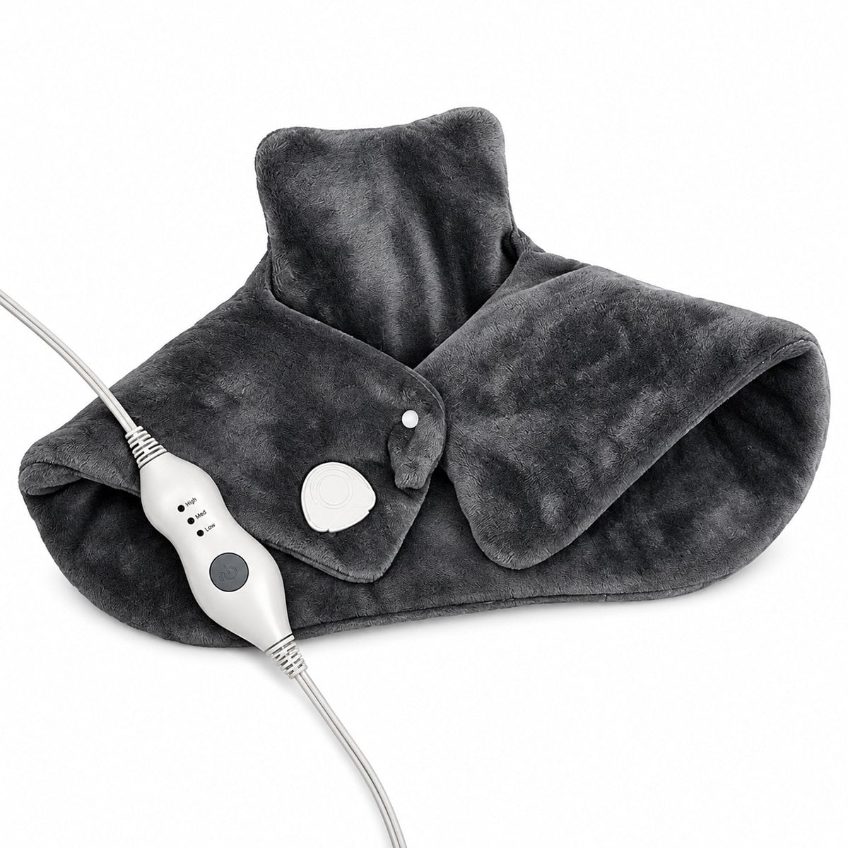 Electric Neck and Back Warmer
Heated neck and back warmer with remote control Microfleece electric neck and shoulder warmer Electric warmer with three heat settings King size heated neck and back warmer Regular size electric back warmer Heated wrap with snap closure Electric neck warmer with 10 ft cord