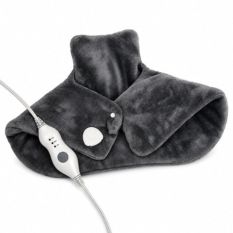 Electric Neck and Back Warmer
Heated neck and back warmer with remote control Microfleece electric neck and shoulder warmer Electric warmer with three heat settings King size heated neck and back warmer Regular size electric back warmer Heated wrap with snap closure Electric neck warmer with 10 ft cord