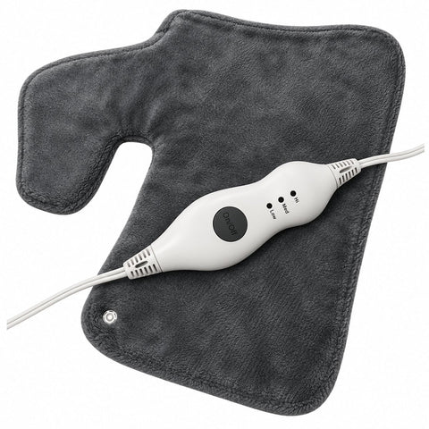 Electric Neck and Back Warmer
Heated neck and back warmer with remote control Microfleece electric neck and shoulder warmer Electric warmer with three heat settings King size heated neck and back warmer Regular size electric back warmer Heated wrap with snap closure Electric neck warmer with 10 ft cord