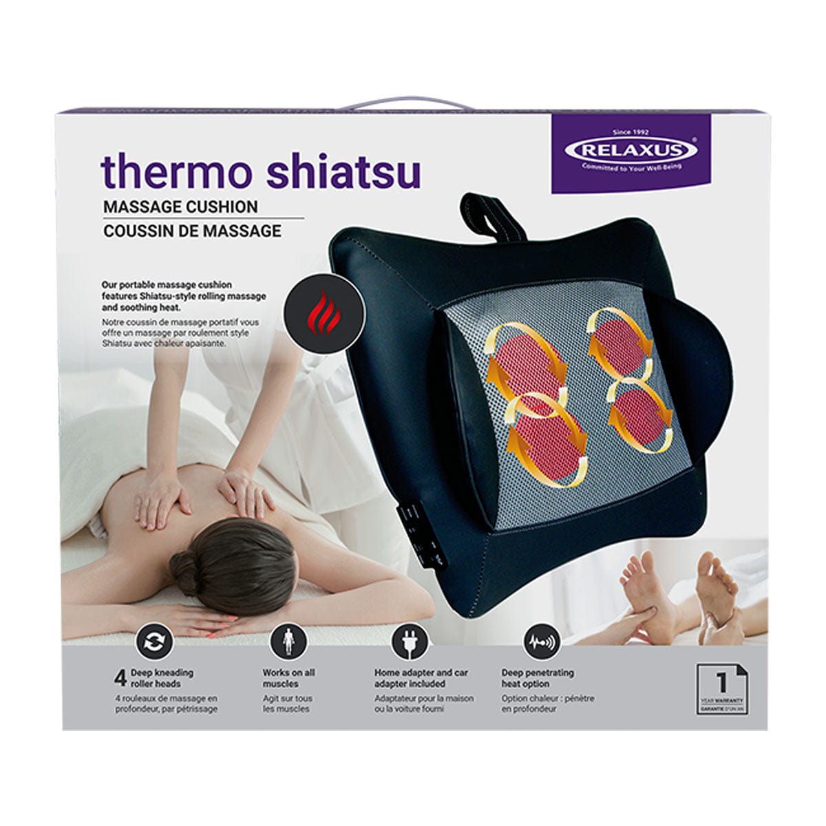 Thermo Shiatsu Massage Cushion
