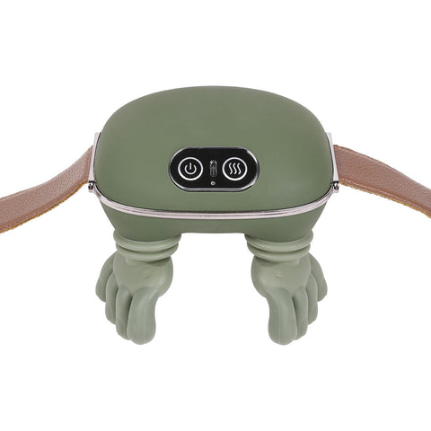 Hands-On Kneading Electric Massager around neck Cordless neck massager with adjustable strap USB rechargeable neck massager with heat Silicone neck massager for everyday use Quiet electric neck massager for office
Lightweight kneading neck massager