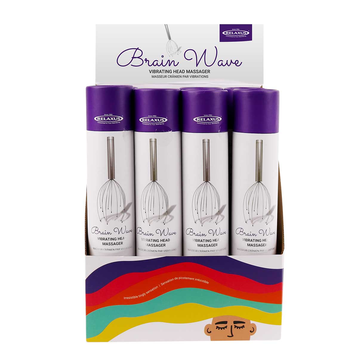 Wholesale Brain Wave Vibrating Head Massager Relaxus Professional Wholesale Brain Wave Vibrating Head Massager Relaxus Professional