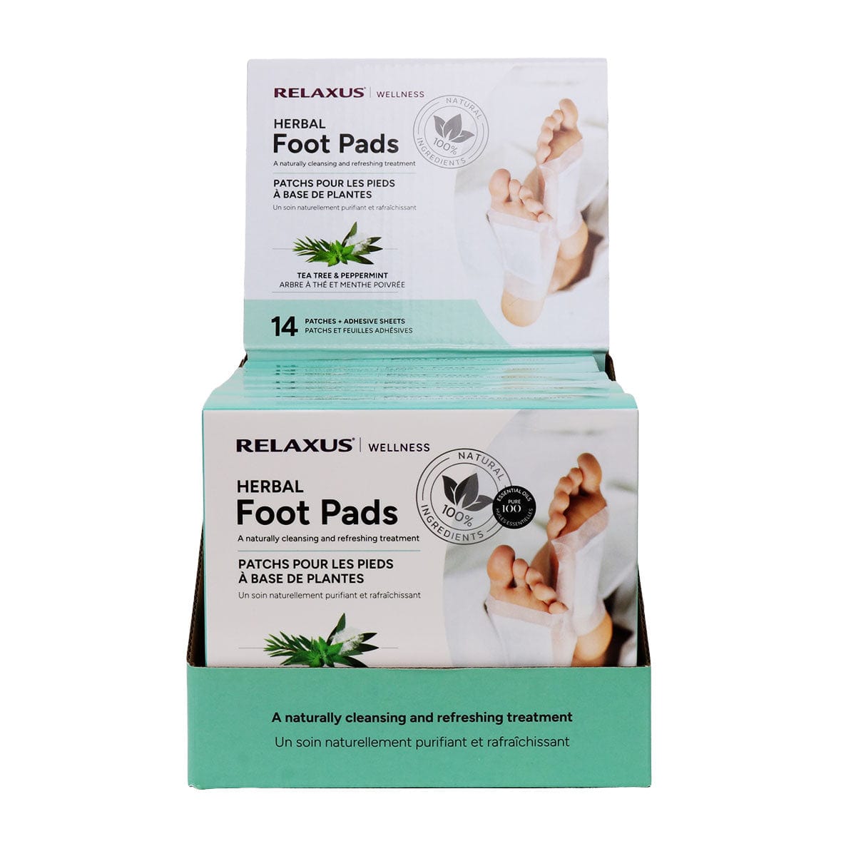 Tea Tree & Peppermint Herbal Detox Foot Pads