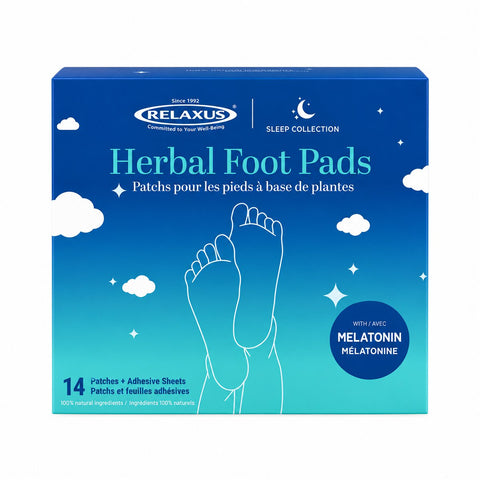 Herbal Foot Pads with Melatonin 14-pack Overnight herbal foot pads with adhesive sheets Melatonin herbal foot patches for bedtime use Herbal foot pads with lavender and orange oils
Foot pads with tourmaline and botanical extracts Single-use overnight herbal foot patches 14-pack melatonin foot pads with adhesive sheets
Individually packaged herbal foot pads